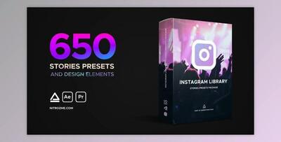Instagram Library – Stories Presets Package (Videohive 22552326)