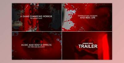 Horror Movie Trailer (Videohive 23953607) - AE Project