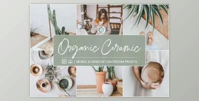 Organic Ceramic Green Lightroom Presets