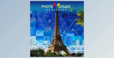 PhotoMosaic Generator – Photoshop Extension GraphicRiver-23019920 (JSX, ZXP)