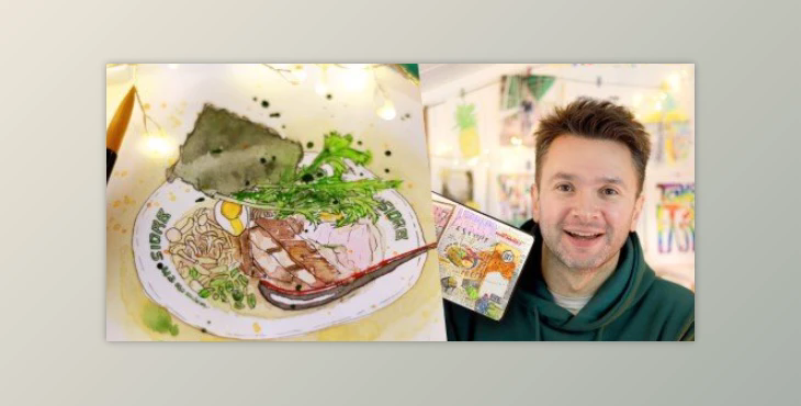 Everyone Can Draw Lunch – Learn to Draw and Paint Like Me While I Take You Out for Lunch