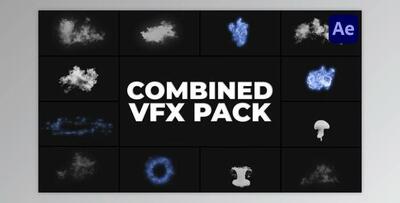 Combined VFX Pack for After Effects (Videohive 48671775) - AE Project