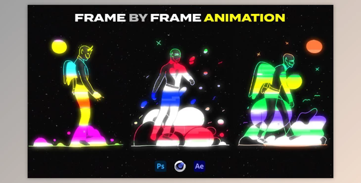 Frame by Frame Animation Using Photoshop, After Effects, Cinema4D