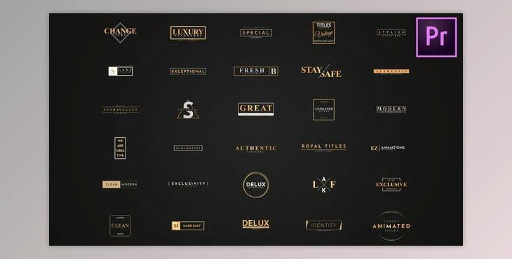 Luxury Title - Premier Pro (Videohive 24006833)