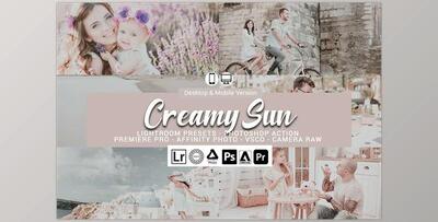 Creamy Sun Presets CM-5693577 (LRTEMPLATE, DNG, XMP, PDF)