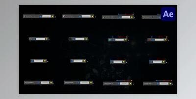 Social Media Subscribe Buttons for After Effects (Videohive 50053682) - AE Project