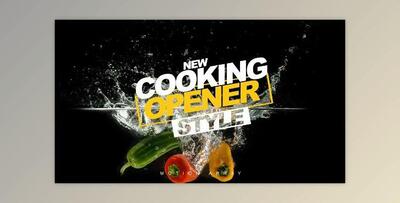 New Style Cooking Opener (Motionarray 878176) - AE Project