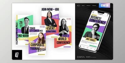 Conference Instagram Stories (Videohive 44872284) - AE Project