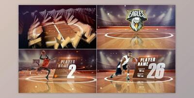 Basketball Players (Videohive 48371517) - AE Project