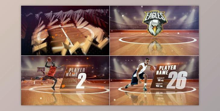 Basketball Players (Videohive 48371517) - AE Project