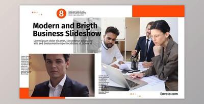 Clean Corporate Timeline Slideshow (Videohive 40527678)