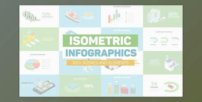 Isometric Infographics (Videohive 20869321)