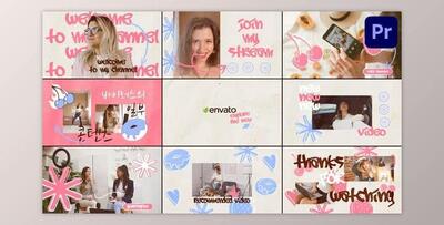 Sweet Social Media Slides for Premiere Pro (Videohive 53436440) - AE Project