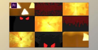 Halloween Transitions Pack (Videohive 34094402) - PR Project