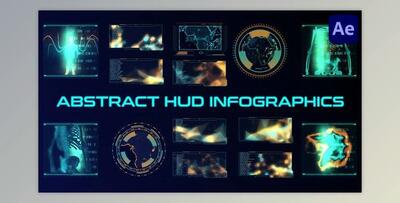 Abstract HUD Infographics for After Effects (Videohive 47530263) - AE Project