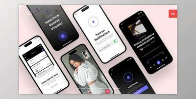 Phone Mockup – Package 06 (Videohive 43837342) - AE Project