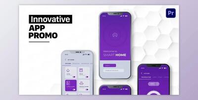 Phone App Promo Mogrt (VideoHive 37600241)