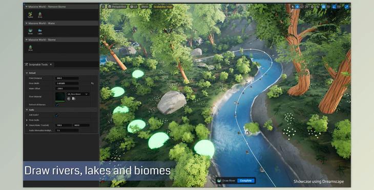 Unreal engine - Massive World – Procedural Generation with PCG v5.3