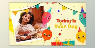 Happy Birthday Slideshow 3 (Videohive 34242654) - AE Project
