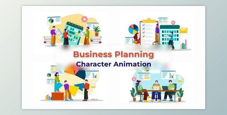 Business Planning Animation Scene (Videohive 38193347) - AE Project