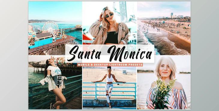 Santa Monica Pro Lightroom Presets CreativeMarket-5333867