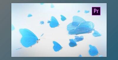Butterfly Logo Reveal - Premiere Pro (Videohive 23000561)