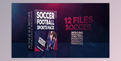 Soccer Football Sports Pack (Videohive 24530833) - AE Project