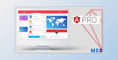 MDBootstrap Pro for Angular v6.0.2 + MDB Angular UI Kit Pro v8.8.2