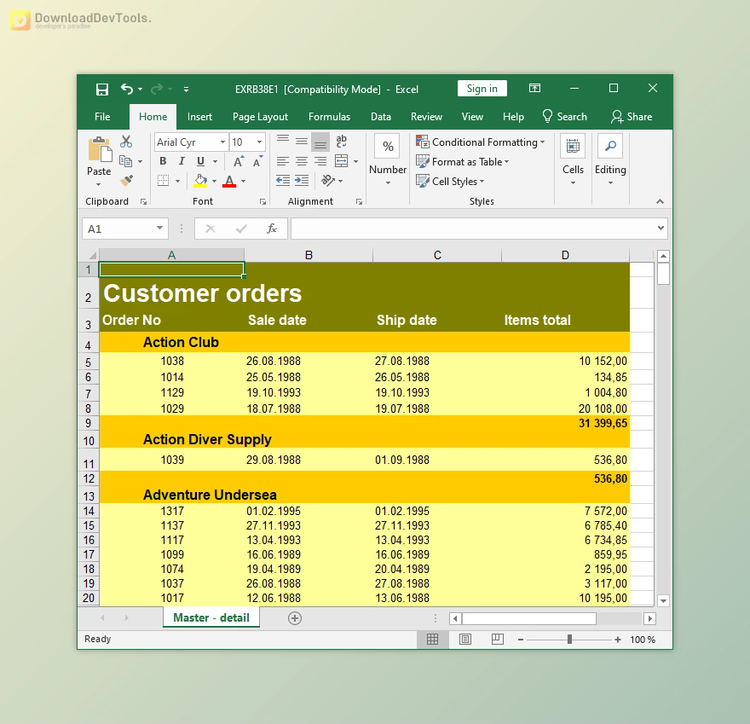 EMS Advanced Excel Report Component Suite v2.0.4.1 Support Delphi 12 Athens Full Source Retail