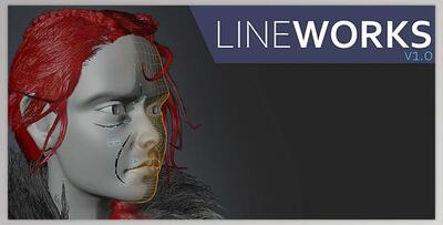 Blender Market – Lineworks v2.0