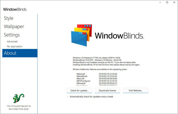 Stardock WindowBlinds 11.06 x64