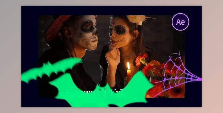 Happy Halloween Party Opener (Videohive 48290316) - AE Project