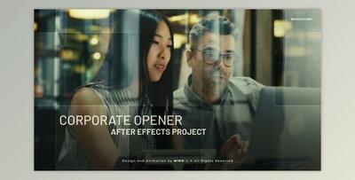 Corporate Slideshow Opener (Videohive 51915525) - AE Project