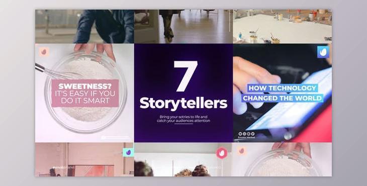 Storyteller (Videohive 25937547) - AE Project