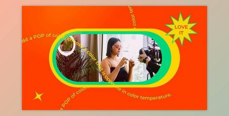 Pop Color Slideshow (Videohive 42727660) - AE Project