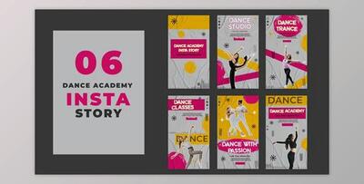 Dance Academy Classes Instagram Social Media Post (Videohive 39215814) - AE Project
