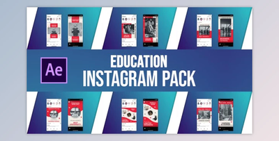 Education Instagram Pack for After Effects (Videohive 36005115) - AE Project
