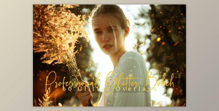 60 Professional Glitter Overlays