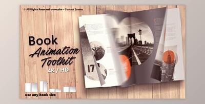 Book Animation Toolkit (Videohive 21751656) - AE Project