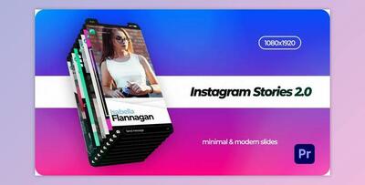 Minimal Instagram Stories for Premiere Pro (Videohive 34093458)