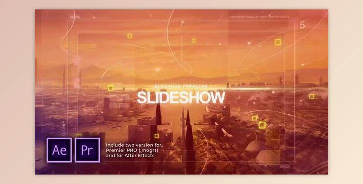 Elegance Parallax Slideshow (Videohive 29904698) - AE Project