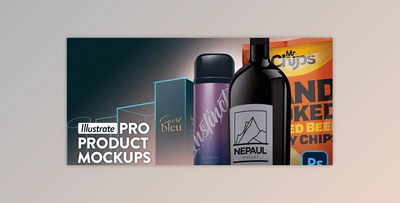 Illustrate Pro Product Mockups in Adobe Photoshop by SkillShare