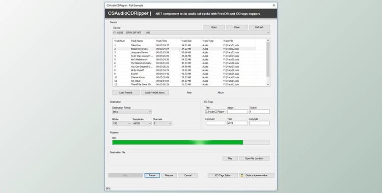 Microncode CSAudioCDRipper v1.1.2.0 (21 Apr 2020) + Keygen