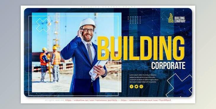 Building Company Promo (Videohive 30042037) - AE Project