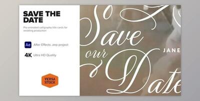 Save the Date Titles (Videohive 37383652) - AE Project