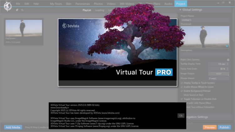 3DVista Virtual Tour Suite 2025.0.6 x64