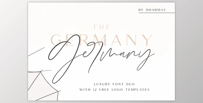 Germany - Luxury Font Duo