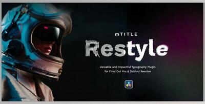 MotionVFX - mTitle - Restyle - DVR