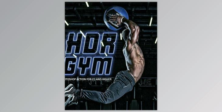 HDR GYM – Photoshop Action – GraphicRiver 29927487 (ATN)