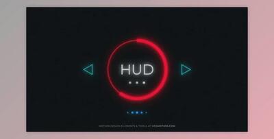 Titles // HUD (VideoHive 35757574) - AE Project